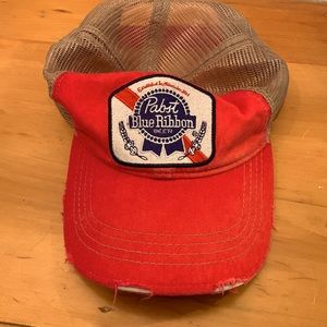 Pabst Blue Ribbon baseball cap